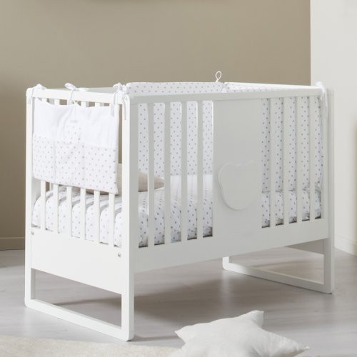 Nanan lettino dadini bianco - lettino,