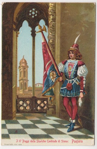 Paggi delle storiche - delle, contrade