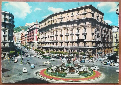 Napoli piazza della borsa - -,