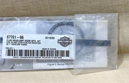 Kit montaggio visiera faro - kit,