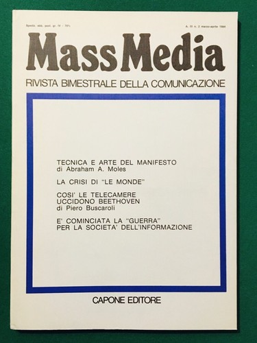 Mass media rivista bimestrale - mass,