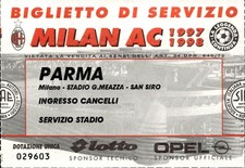 Biglietto stadio Milan AC