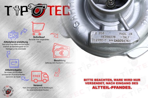 Turbocompressore 712766 alfa - turbocompressore,