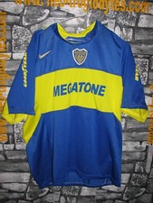 Vintage Boca Junior  Megatone CABJ  football soccer jersey shirt trikot maillot