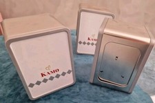  Set Dispenser  17cm Kamo Portatovaglioli In Acciaio bar Gelateria