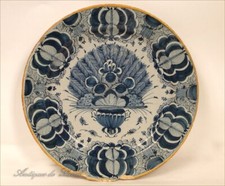 Piatto IN Ceramica Di Delft