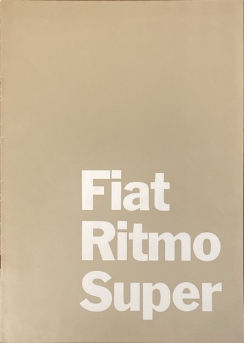 Fiat ritmo super - fiat,