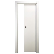 Porta scorrevole Scrigno da interno con maniglie dorate