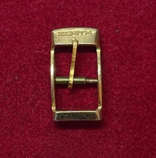 FIBBIA ZENITH ACCIAIO LAMINATO ORO GIALLO 8 MM