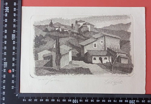 Pio penzo acquaforte - pio,