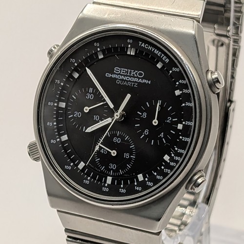 Seiko 7a28 701a quadrante nero - seiko,