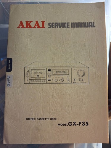 Akai f35 stereo cassette - stereo,