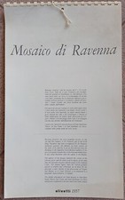 Calendario Olivetti 1957