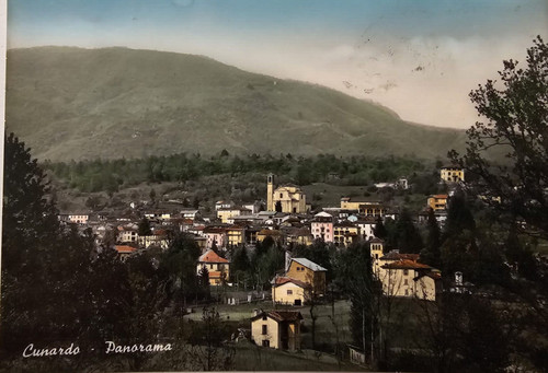 Postcard 70s cunardo panorama - postcard,