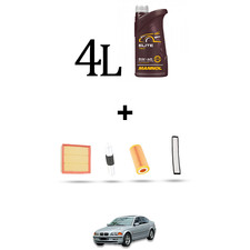 HOFFCAR Kit tagliando 4 FILTRI