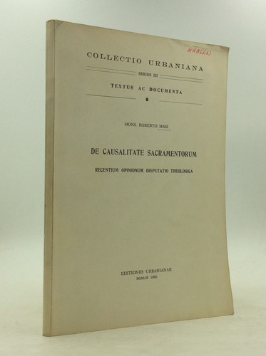 Causalitate sacramentorum - de,