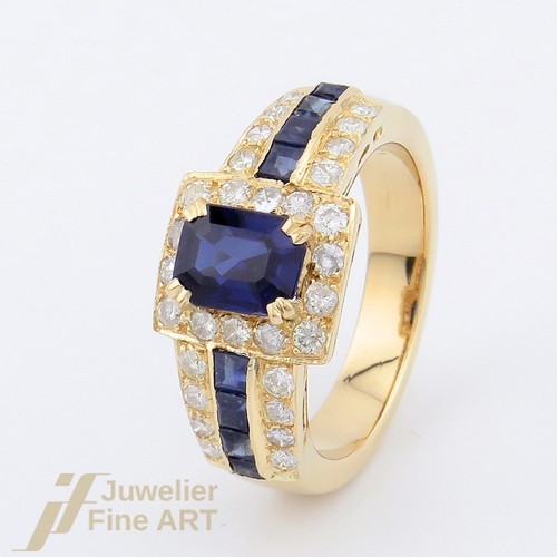 Anello zaffiro zaffiri - zaffiro, 9