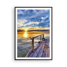 Poster 70x100cm ponte del lago