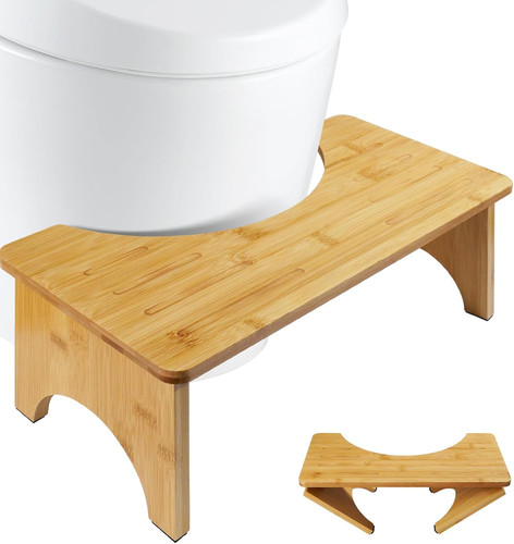 Sgabello per bagno bambù - per,