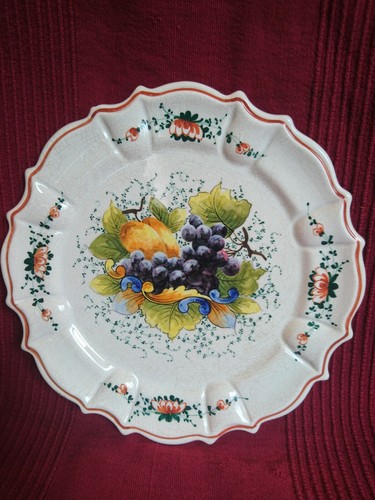 Piatto ceramica faenza vintage - ceramica,