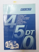 Catalogo parti di ricambio trattore FIAT 450 DT aprile 1971 originale