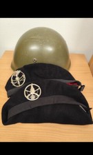 Articoli esercito italiano, Elmetto m41, basco genio guasto e basco fanteria.