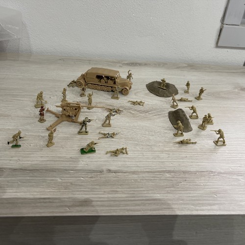 Soldatini airfix diorama - diorama, el