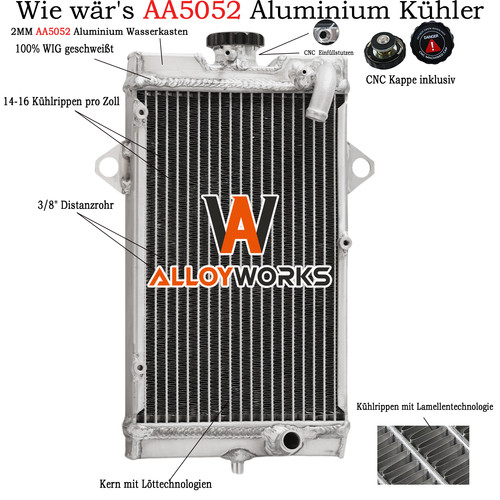 Radiatore alluminio per - radiatore,