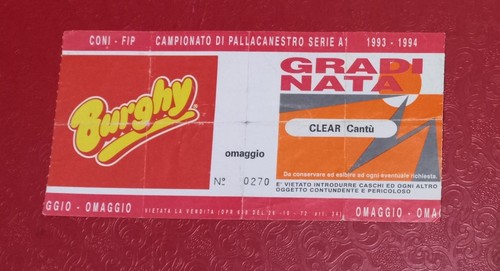 Biglietto basket serie - basket,
