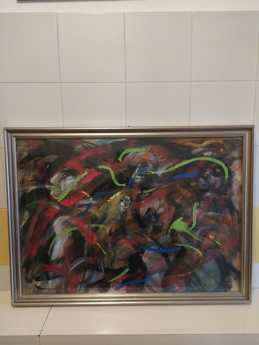 Quadro acrilico tela 70x50 - acrilico,