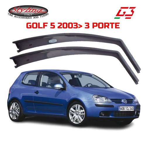 Deflettori aria golf 5 - deflettori, vw