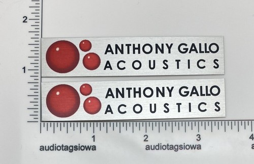 Anthony gallo acoustics - anthony,