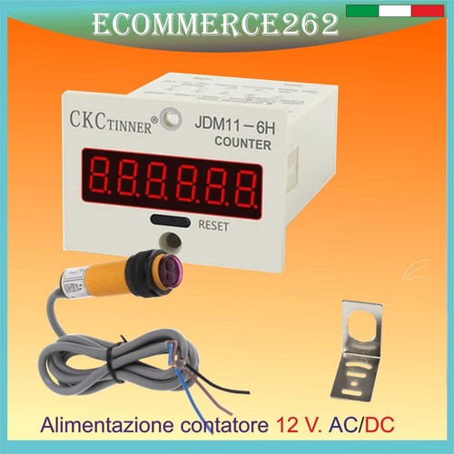 Conta pezzi con - , sensore