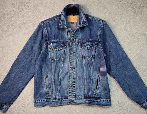 Giacca jeans camionista lucky - giacca,