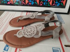 Sugar Catamaran Grey  Sandals Size 9.5 M , See Pics, ☆t3#18