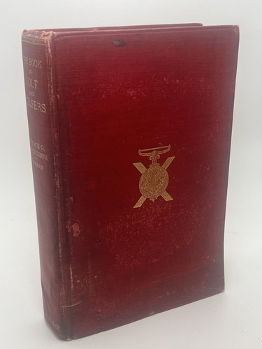 The book golf and golfers - book,
