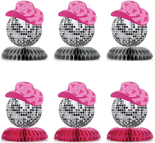Pezzi centrotavola cowgirl - 6,