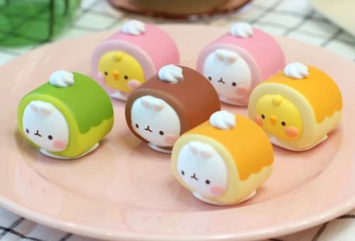 Molang roll cake - roll,