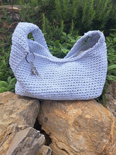 Borsa fatta mano uncinetto - a,