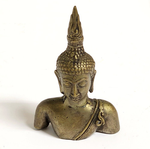 Antica scultura statua buddah - scultura,