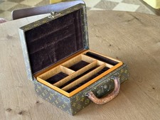 Louis Vuitton Boite Bijoux portagioie monogramma bauletto vintage viaggio