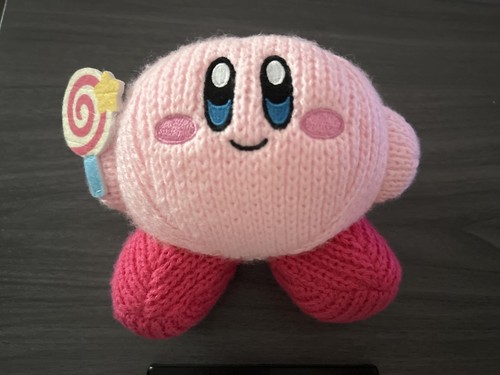Kirby nuiguru knit plushie - kirby,