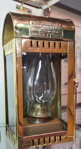 Lanterna olio cabina nave
