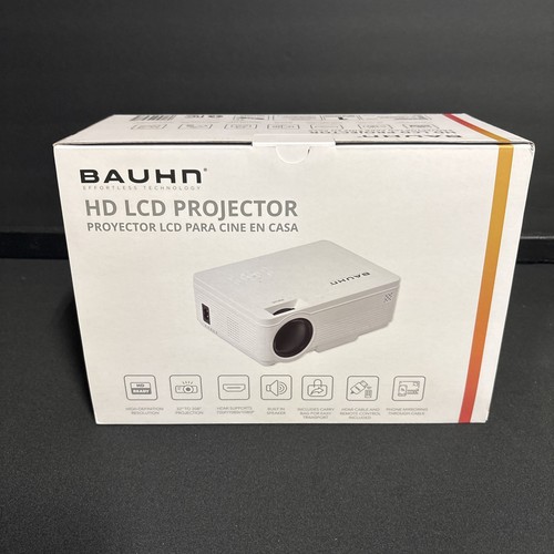 Proiettore lcd bauhn - hd, nuovo