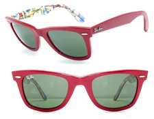 OCCHIALI DA SOLE RAY BAN ROSSO