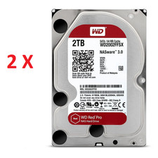 LOT OF 2 - Western Digital Red