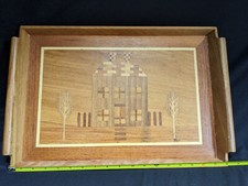 Vassoio vintage in legno