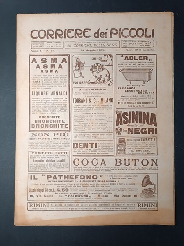 Fumetto corriere dei piccoli - corriere,