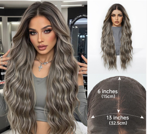 Parrucca misto capelli umani - parrucca,