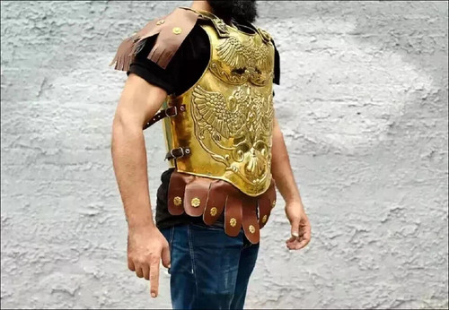 Medieval brass eagle armor - medieval,